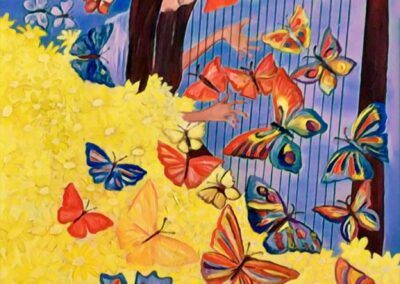 Butterflies by Hadeel Al Mubarak - Hadeel-Art